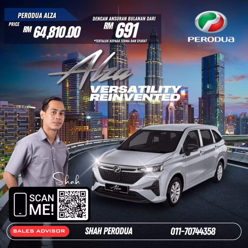 Harga Perodua Alza - Perodua Branch Online