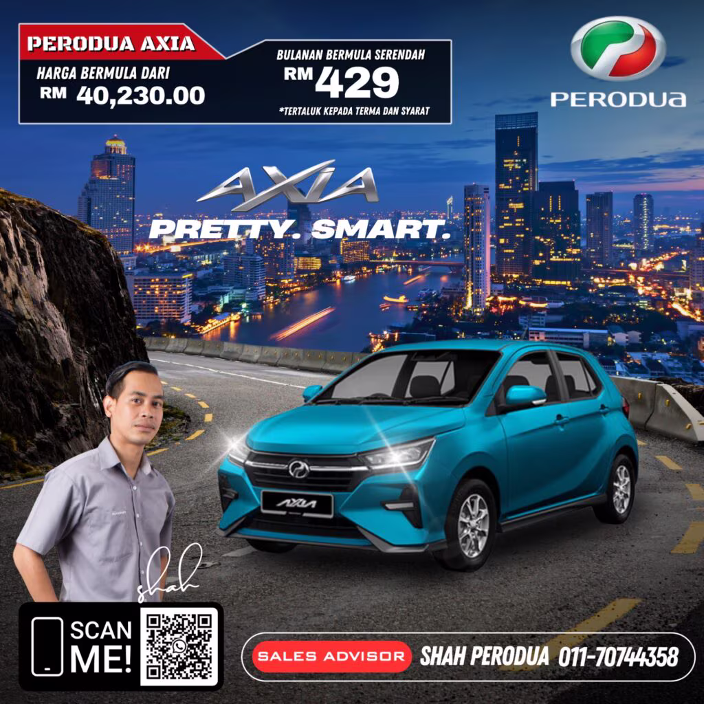 Harga Perodua Axia - Perodua Branch Online