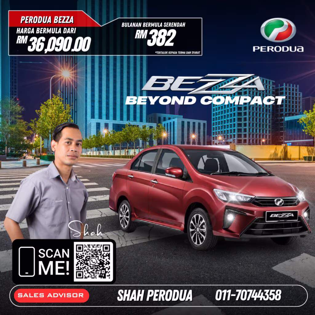 Harga Perodua Bezza - Perodua Branch Online