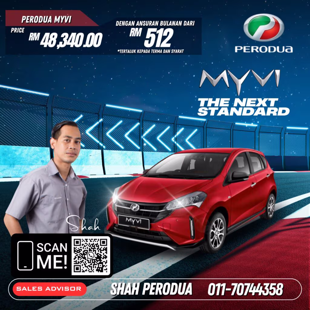 Harga Perodua Myvi - Perodua Branch Online